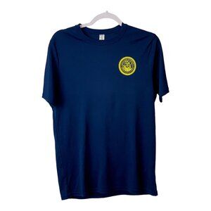 USA Navy T-shirt Department of the Navy Blue, Size Large, 100% Polyester